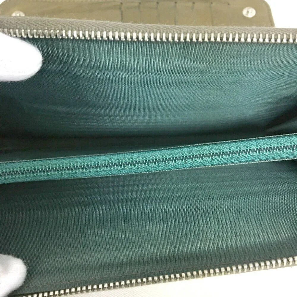 Auth Chanel Quilted Zip Around Long #20343C13 - Picture 6 of 11